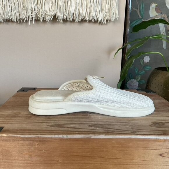 Museum of Peace & Quiet x Lusso Cloud Pelli Bone/Off White Slipper Mules Size 8 - Picture 5 of 11